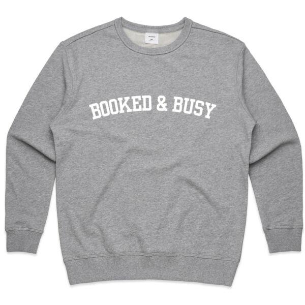 Booked & Busy Varsity Crew Thumbnail