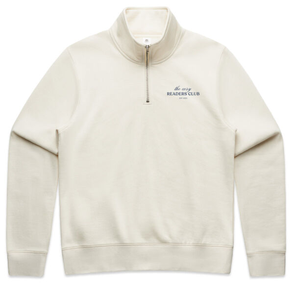 The Cosy Readers Club Half Zip Thumbnail