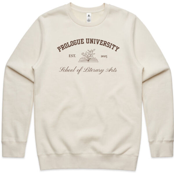 The Prologue University Crew - Ecru Thumbnail