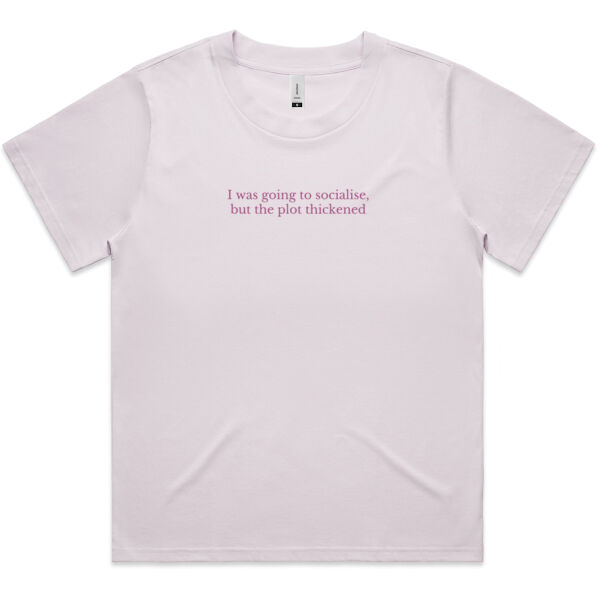 Booktrovert Tee - Lilac Thumbnail