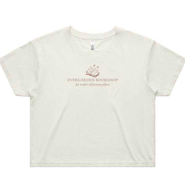 Evergarden Bookshop Tee - Ecru Thumbnail