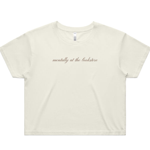 The Bookstore Crop Tee Thumbnail