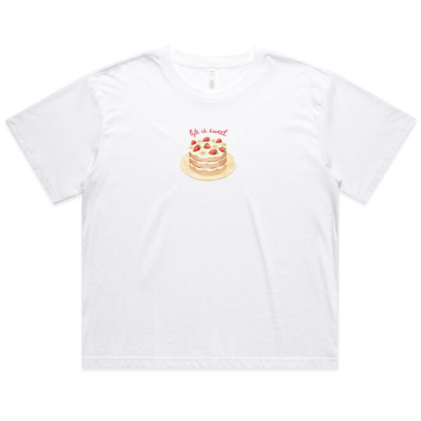 Life is Sweet Crop Tee Thumbnail