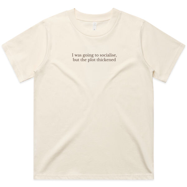 Booktrovert Classic Tee - Mocha Thumbnail